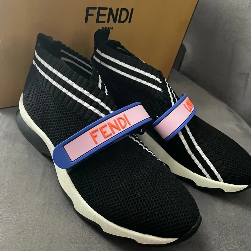 Fendi Love in Filato black Sneakers - Picture 4 of 9